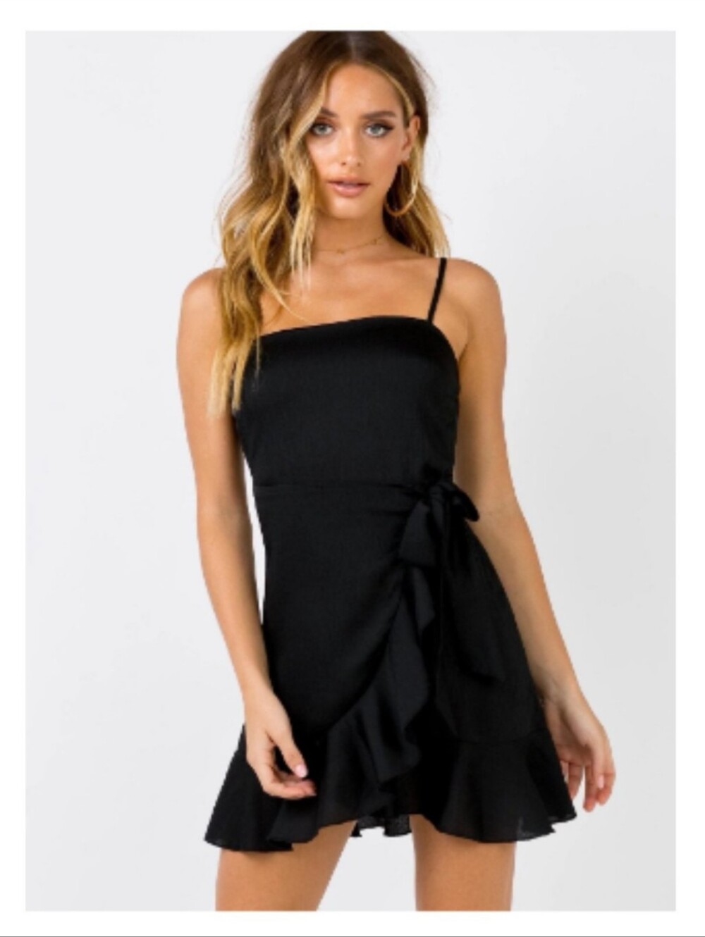 Princess Polly Aleutian Mini Dress Black 4 - Picture 4 of 6